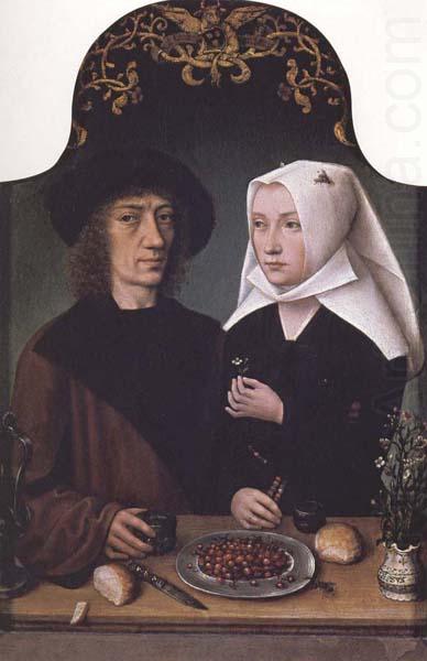 Portrait of the Artist and his Wift, Master of Frankfurt